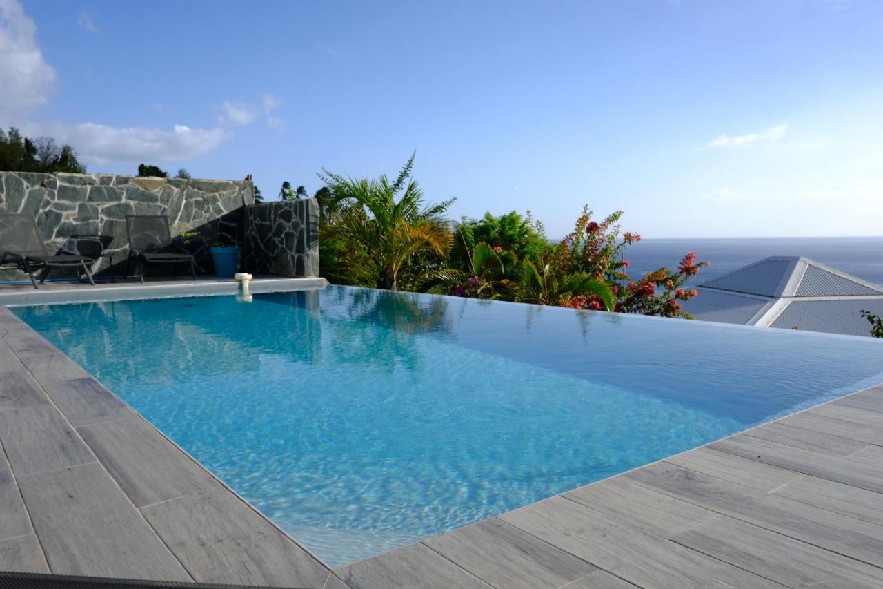 Villa Sunset Palm - Superbe Créole Avec Piscine Face Au Coucher De Soleil Bouillante